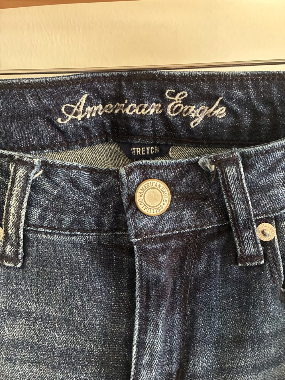 American Eagle Outfitters Women’s Dark Blue Skinny Jeans
